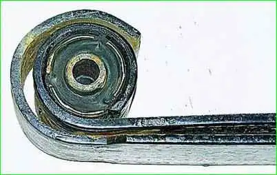 Removal and repair of the front spring GAZ-2705