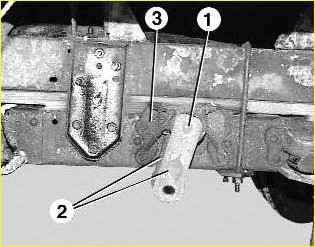 Removal, installation and repair of the rear spring of the Gazelle car 
