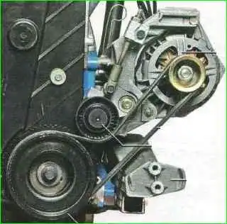 Reemplazo de la correa del generador Lada Granta