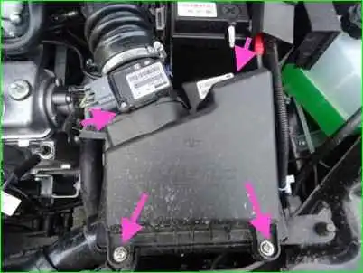 Ersetzen der Luftfilter Luftfilter austauschen