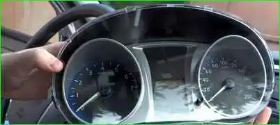 Аспаптар панелін алу және орнату