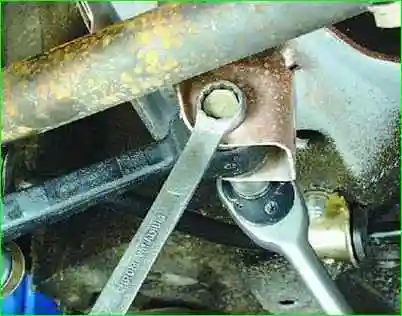 Repair of suspension arm