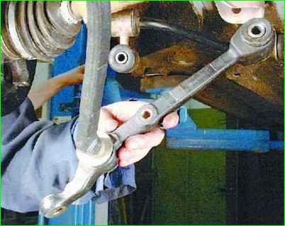 Repair of suspension arm