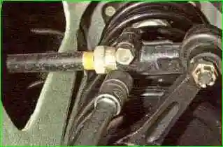 Замена наконечников рулевых тяг