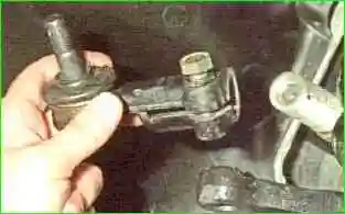 Замена наконечников рулевых тяг