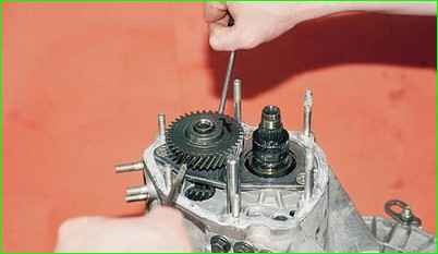 Disassembly and assembly of the gearbox