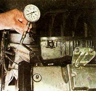 Проверка давления масла в двигателе Лада Калина