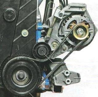 Проверка и замена ремня привода генератора автомобиля Лада Гранта