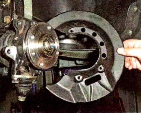 Ремонт тормозного механизма передних колес