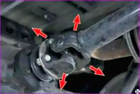 Проверка надежности затяжки болтов крепления фланцев