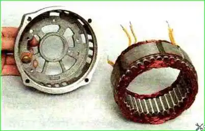 Снятие и разборка генератора Снятие и разборка генератора