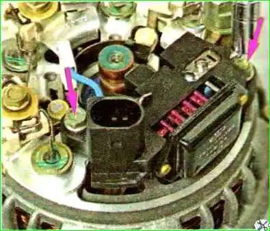 Снятие и разборка генератора Снятие и разборка генератора