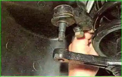 Replacing the tip steering rod Replacing the steering rod end