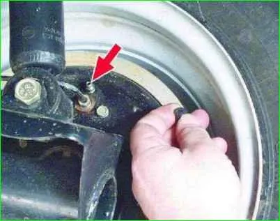 Bleeding the brake system