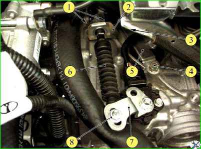 How to install an automatic transmission of a Lada Kalina car