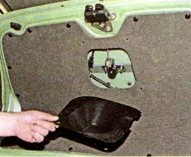 Ремонт крышки и замка багажника