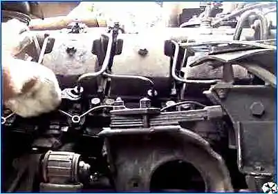 How to replace the cylinder head gaskets of a 740 Kamaz diesel engine