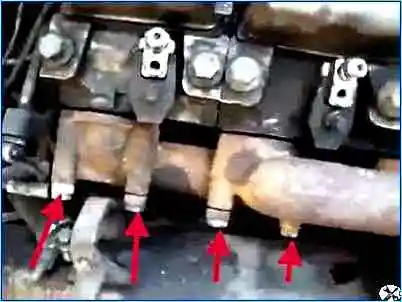 How to replace the cylinder head gaskets of the 740 Kamaz diesel engine