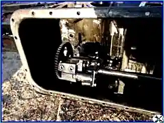 Disassembly of a diesel engine of a KamAZ car