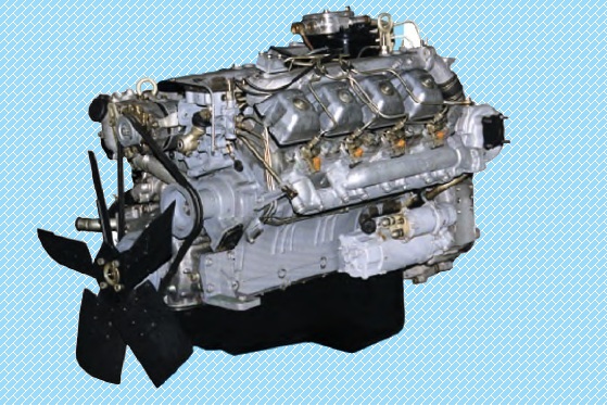 Cylinder block and characteristics of engines KAMAZ 740.11-240, 740.13-260, 740.14-300, 740.11-3902007 RE