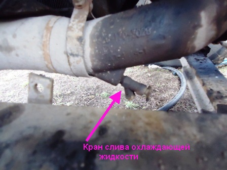 Removing and installing Kamaz power plant