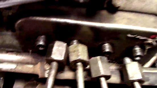 Replacing cylinder head gaskets for diesel 740 Kamaz