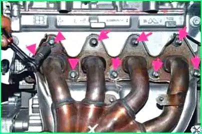 Қалай K4M сору коллекторының тығыздағышын ауыстыру К4M шығару коллекторының тығыздағышын қалай ауыстыруға болады