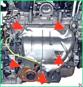 Қалай K4M шығару коллекторының тығыздағышын ауыстыру К4M шығару коллекторының тығыздағышын қалай ауыстыруға болады