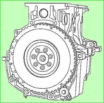 Vorgehensweise zur Demontage des Zylinderblocks des K4M-Motors