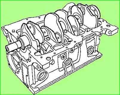 Vorgehensweise zur Demontage des Zylinderblocks des K4M-Motors