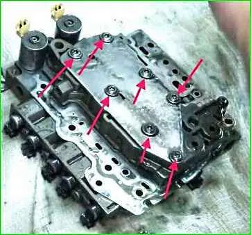 Principio de funcionamiento y reparación del cuerpo de válvula de la transmisión automática DPO (AL4)