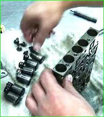 Principio de funcionamiento y reparación del cuerpo de válvula de transmisión automática DPO (AL4)