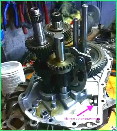 How to disassemble the JH3 gearbox