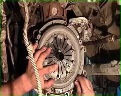 How to replace the clutch of a Lada Largus with a JH3 gearbox