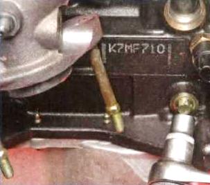 Проверка и замена ремня ГРМ двигателя K7M