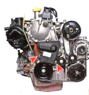 Проверка и замена ремня ГРМ двигателя K7M