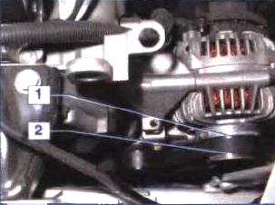 Как заменить ремень генератора автомобиля Лада Ларгус двигатель K7M
