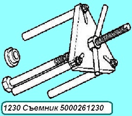 Приспособления для разборки и сборки блока цилиндров