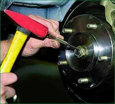 Nabenlager einstellen Niva Chevrolet