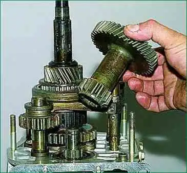 Reparación de caja de cambios VAZ-2123
