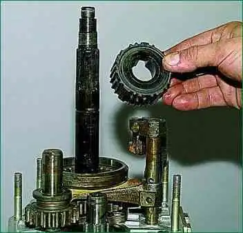 Reparación de caja de cambios VAZ-2123