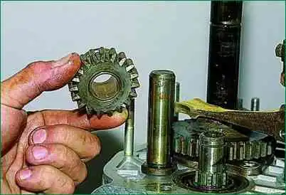 Reparación de caja de cambios VAZ-2123
