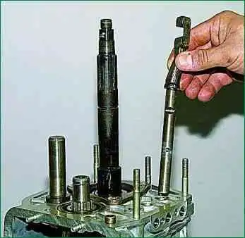 Reparación de caja de cambios VAZ-2123