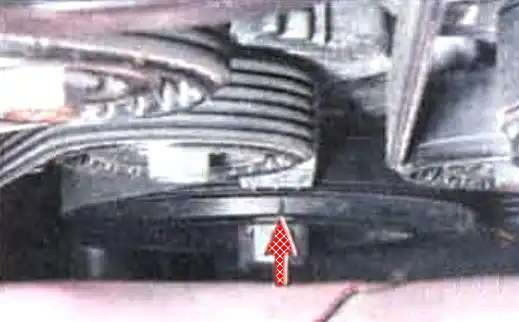 Установка ВМТ первого цилиндра такта сжатия Mitsubishi Lancer