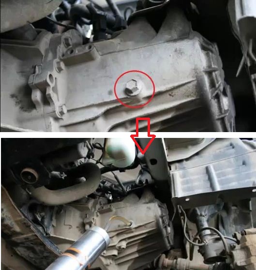 Проверка и замена масла в коробке передач Mitsubishi Lancer
