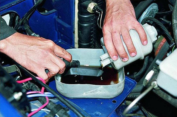 Заміна робочої рідини (олії) та фільтра гідропідсилювача ГАЗ- 3110