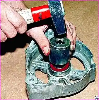 Установка нового подшипника