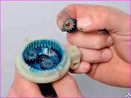 Извлечение шестерен