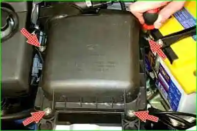 Замена воздушного фильтра