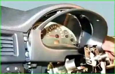 Замена ламп комбинации приборов